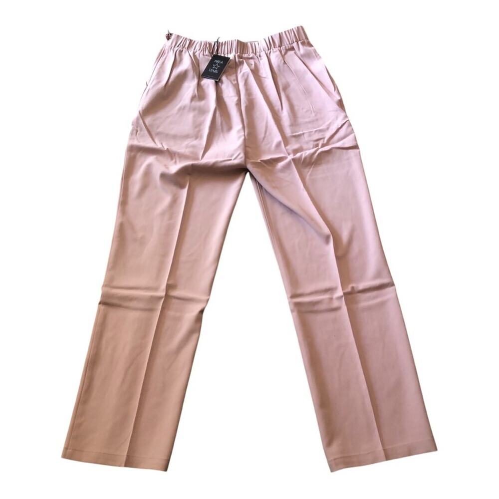Area Stars NWT Women’s Lightweight Side Zip Pink Everly Slacks Large - Picture 9 of 15